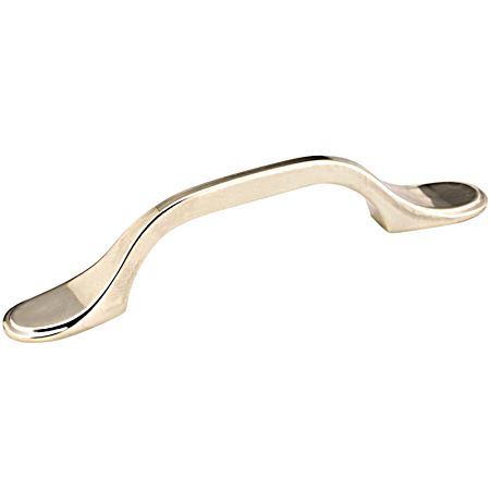 3 in Brass Traditional Metal Pull