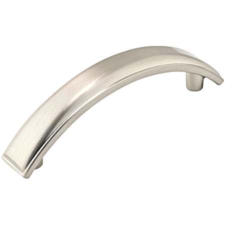 3 in Brushed Nickel Contemporary Metal Pull