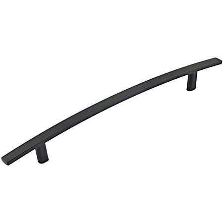 5-1/32 in Matte Black Transitional Metal Pull