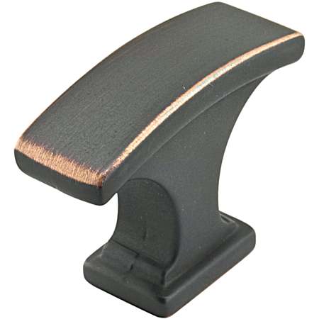 1-5/32 in Brushed Oil-Rubbed Bronze Transitional Metal Knob