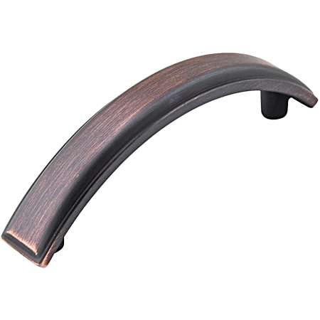 3 in Brushed Oil-Rubbed Bronze Contemporary Metal Pull