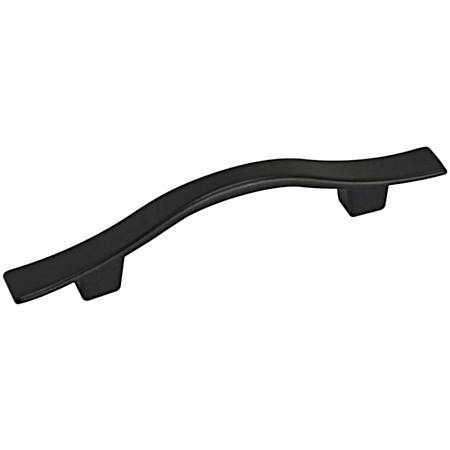 3 in Matte Black Traditional Metal Pull