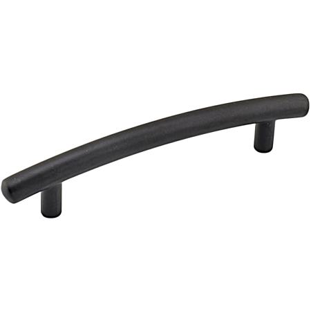 3-25/32 in Matte Black Traditional Metal Pull