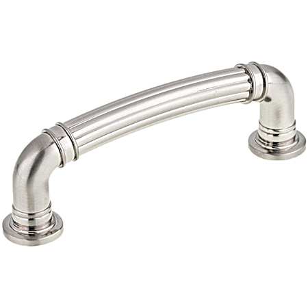 3-25/32 in Brushed Nickel Traditional Metal Pull