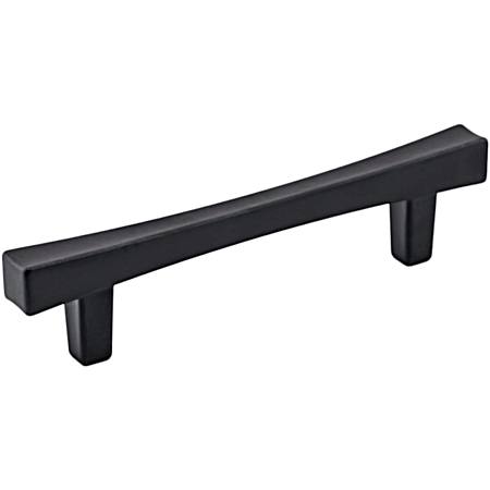 3-25/32 in Matte Black Transitional Metal Pull