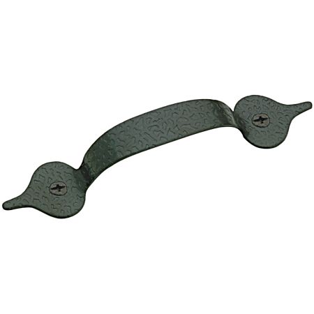3-9/32 in Black Traditional Metal Pull