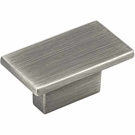 1-9/16 in Antique Nickel Contemporary Metal Knob