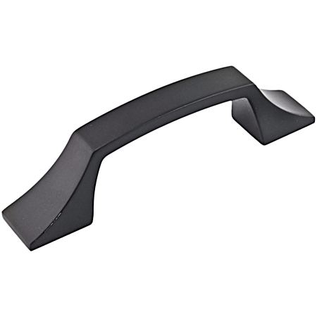 3-25/32 in Matte Black Transitional Metal Pull