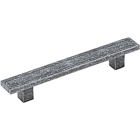 3-25/32 in Antique Iron Transitional Metal Pull