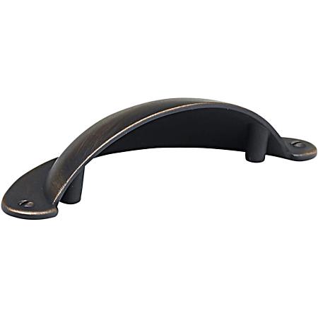 3 in Brushed Oil-Rubbed Bronze Traditional Metal Pull