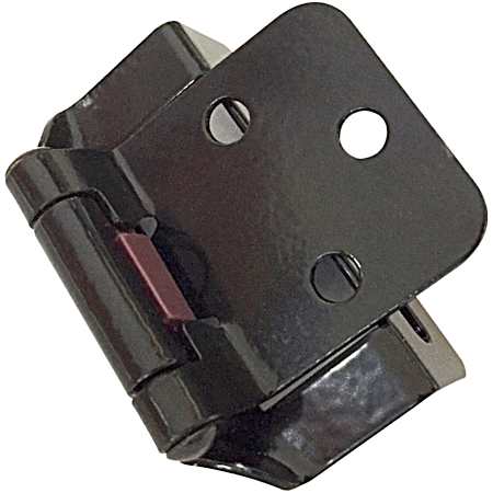 Black Finish Self-Closing Hinge