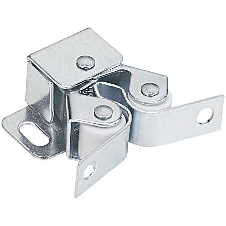 Zinc Double Roller Catch w/ Diamond Strike
