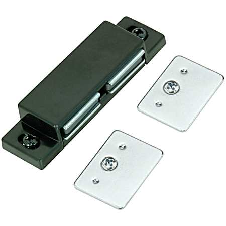 Black Double Magnetic Latch