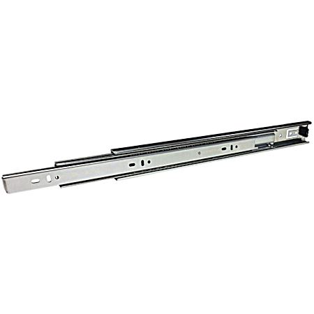 12 in Zinc Finish Full Extension Drawer Slide