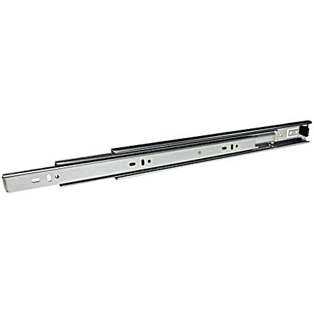 16 in Zinc Finish Full Extension Drawer Slide