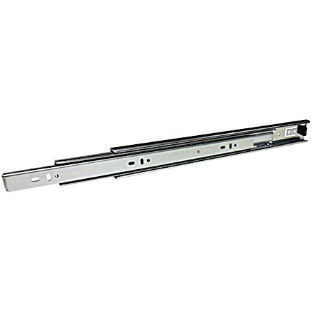 18 in Zinc Finish Full Extension Drawer Slide