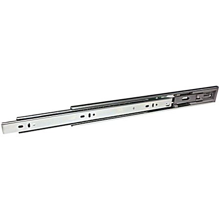 24 in Zinc Finish Full Extension Soft-Closing Slide