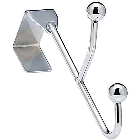 Chrome Utility Over-The-Door Hook