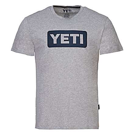Men's Premium Logo Badge Short Sleeve Shirt