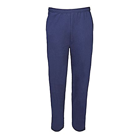 Men's EcoSmart Navy Fleece Sweatpants