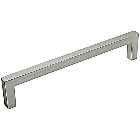 6-5/16 in Brushed Nickel Contemporary Metal Pull