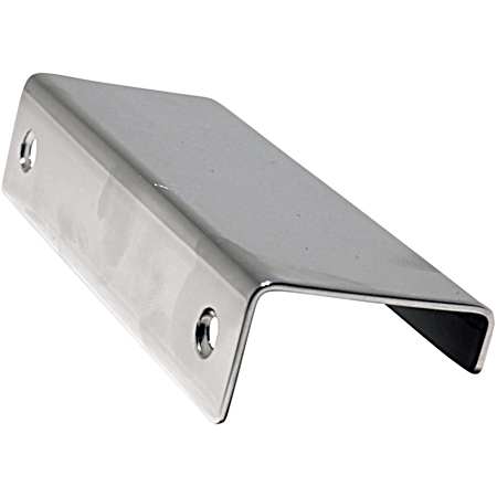 3-5/32 in Stainless Steel Contemporary Edge Pull