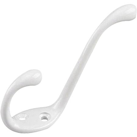 White Utility Metal Hook