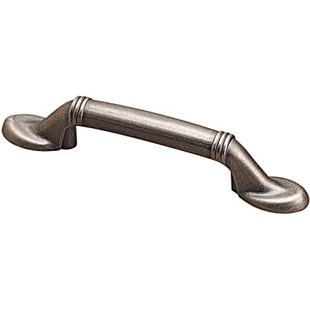 3 in Pewter Traditional Metal Pull