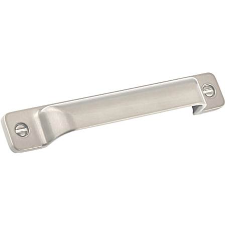 5-1/32 in Brushed Nickel Transitional Metal Pull