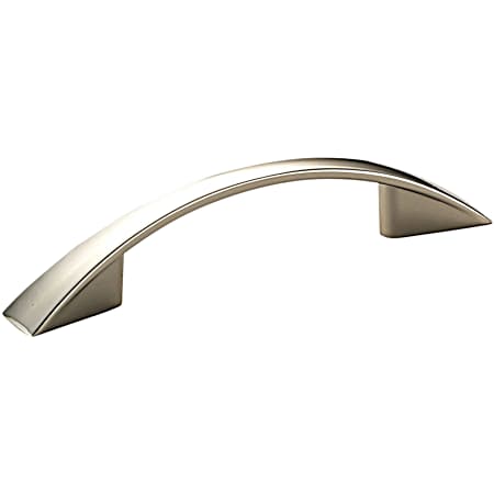 3 in Polished Nickel Contemporary Metal Pull
