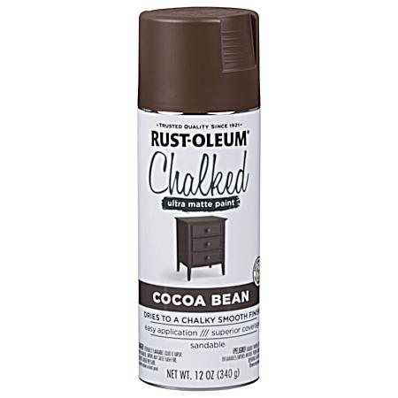 Chalked 12 oz Ultra Matte Cocoa Bean Interior Spray Paint