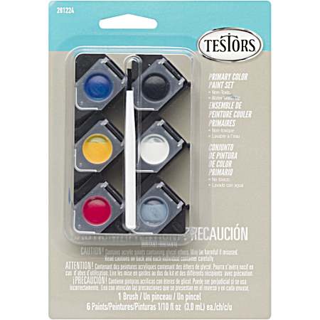 Primary Color Acrylic Paint Pod Set