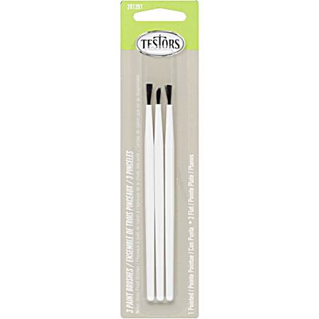 3 Pc Economy Mixed Brush Assortment
