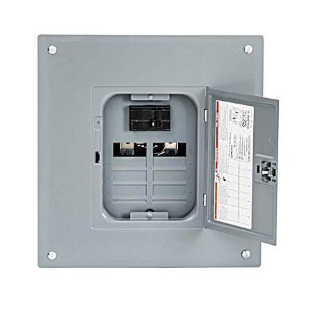 Homeline 100 Amp 8-Space 16-Circuit Indoor Breaker Box