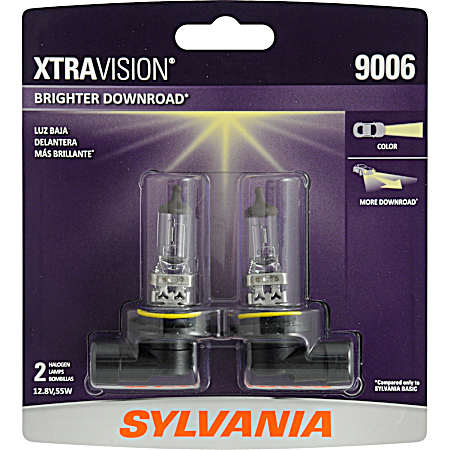 XtraVision Halogen Headlight Bulb - 9006XVBP2