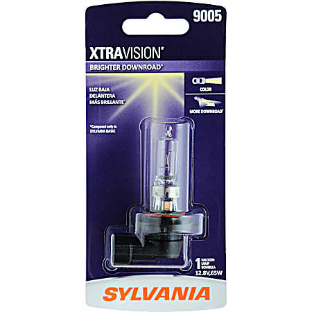 XtraVision Halogen Headlight Bulb - 9005XVBP