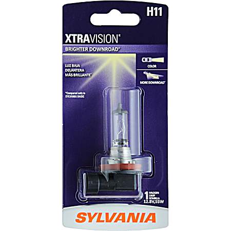 XtraVision Halogen Headlight Bulb - H11XVBP