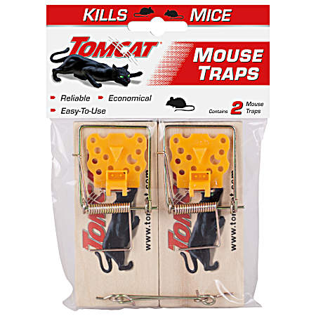 Wooden Mouse Trap - 2 Pk