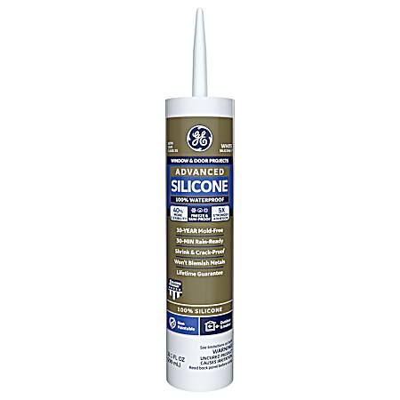 10.1 oz White Advanced Silicone 2 Window & Door Projects