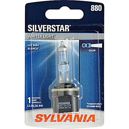 SilverStar Halogen Fog Light Bulb - 880STBP