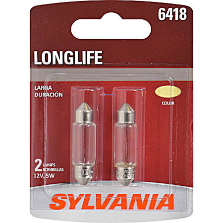 Long Life Mini Bulb - 6418LLBP2