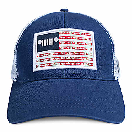 Men's JEEP Stars & Stripes Ball Cap