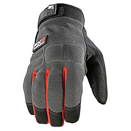 Men's FX3 Fleece-Lined Synthetic Leather Work Gloves