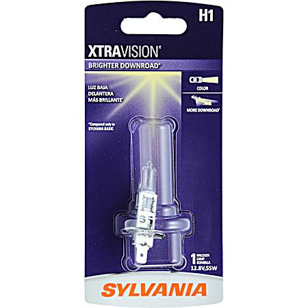 XtraVision Halogen Headlight Bulb - H1XVBP