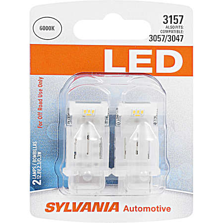 LED Auxiliary Replacement Bulb - 3157SLBP2