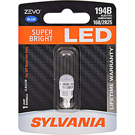 ZEVO 194B Super Bright Blue LED Lamp