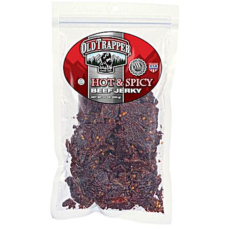 10 oz Hot & Spicy Beef Jerky