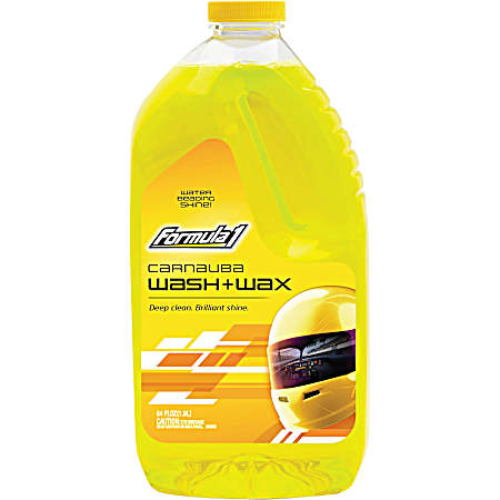 64 fl oz High Performance Carnauba Wash & Wax Liquid