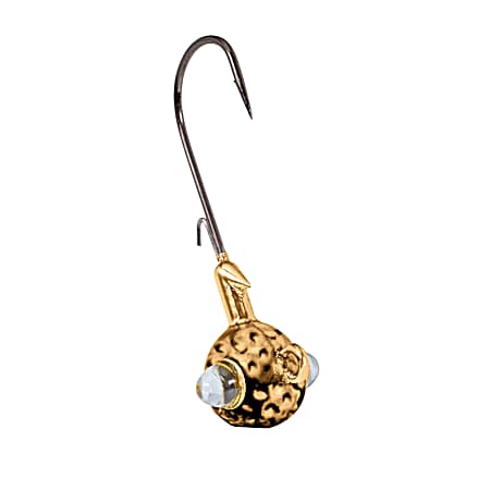 Copper Hammered Google Eye Jig