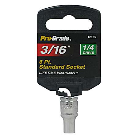 1/4 in Drive 6 Point SAE Socket